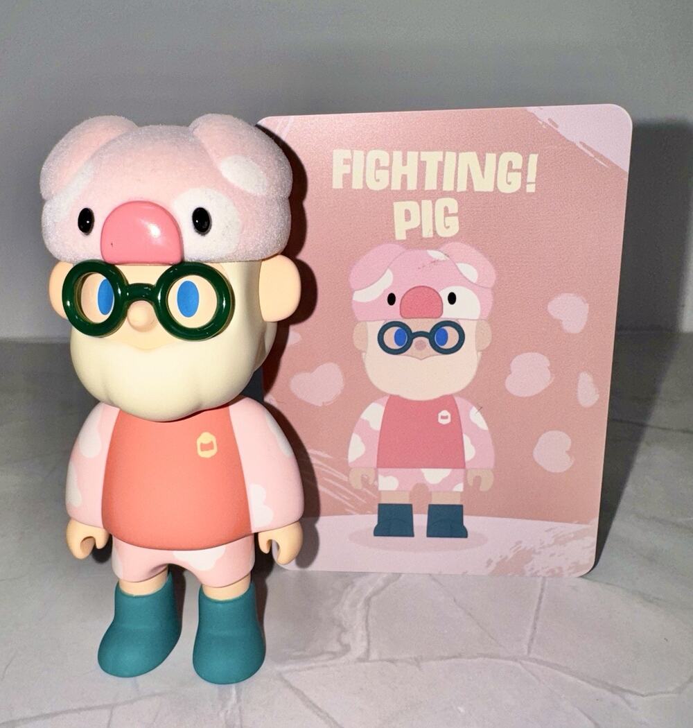 Farmer BOB Social Animal Series Cute Design Collectible Gift